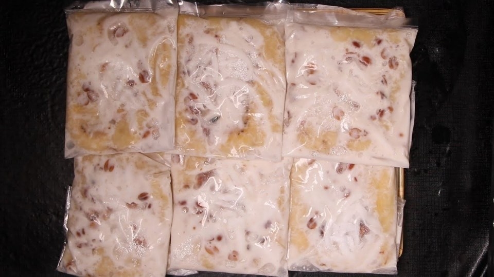 đồ ăn tuổi thơ - kem chuối