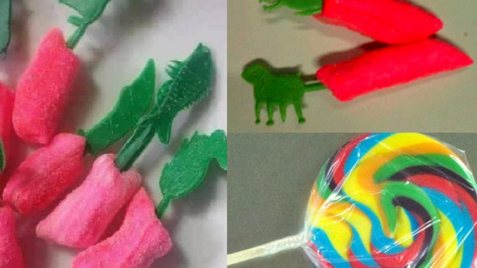 đồ ăn tuổi thơ - kẹo mút