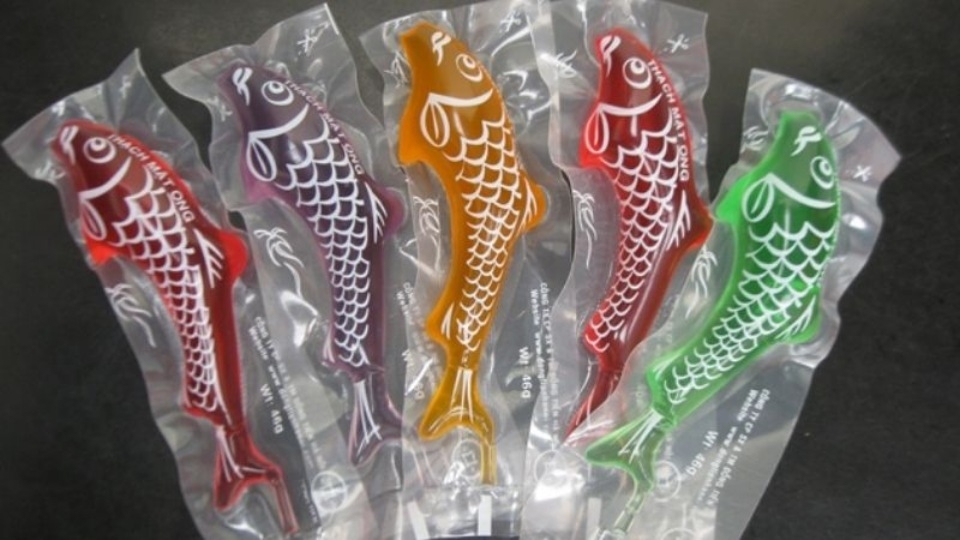 đồ ăn tuổi thơ - thạch