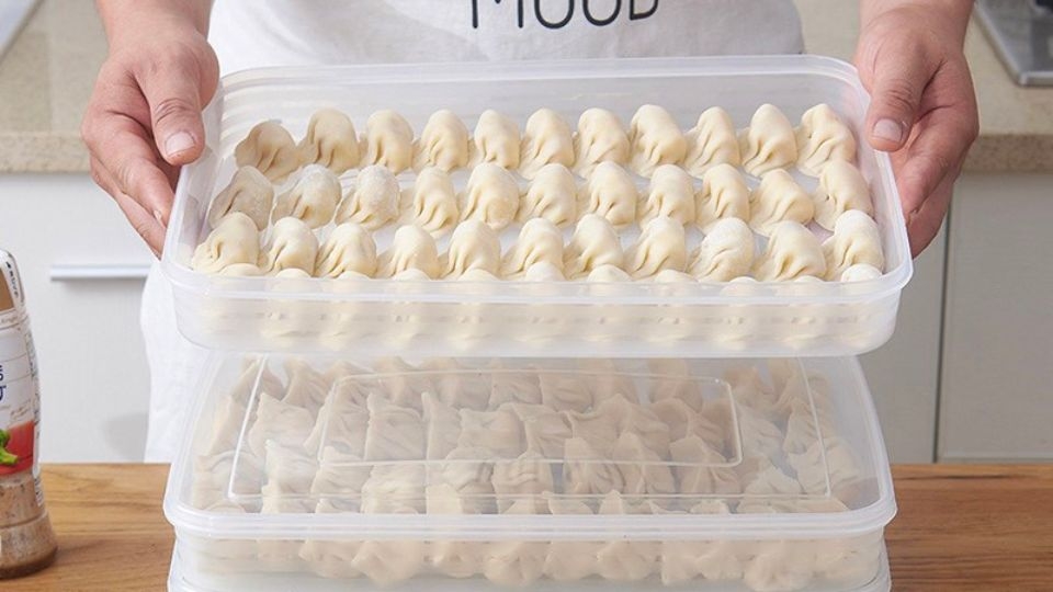 Cách xếp bánh há cảo
