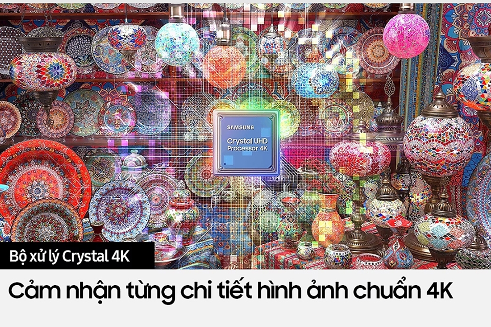 Smart Tivi Samsung Crystal UHD 4K 55 inch 55BU8000 - Ảnh 02