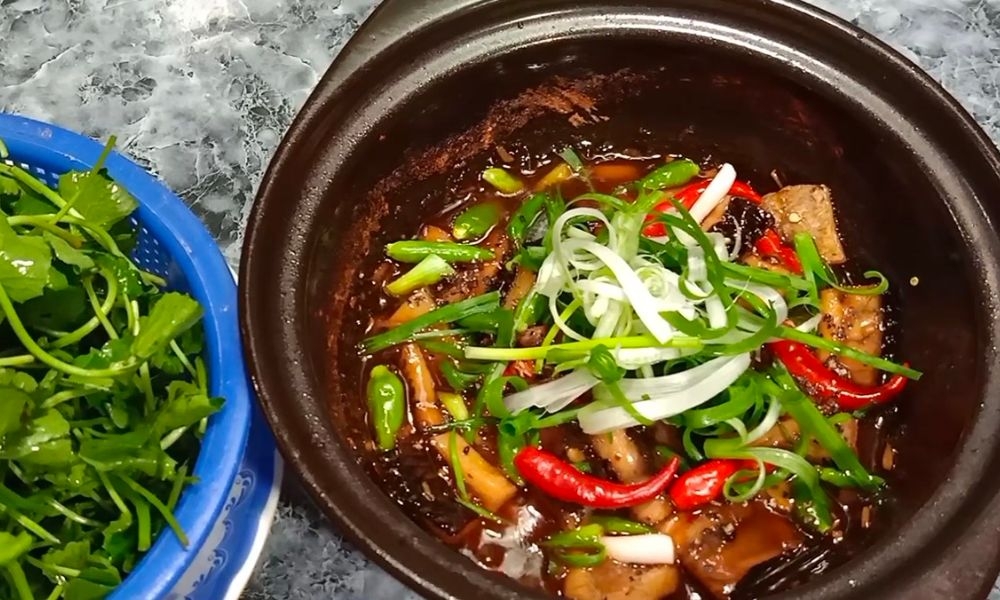 khô cá lóc kho tiêu thơm ngon