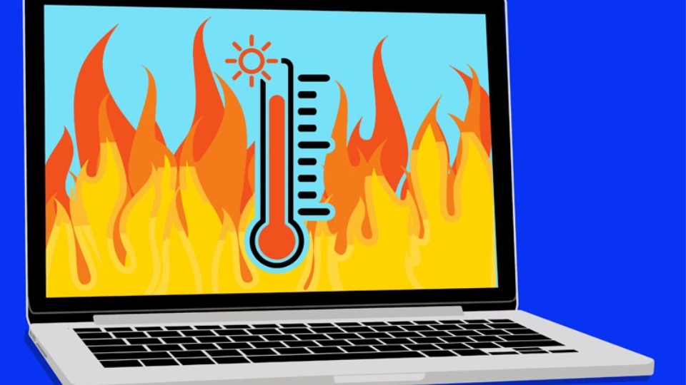 Kiểm tra nhiệt độ laptop