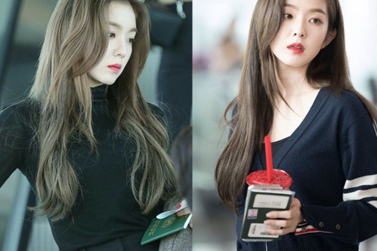 Màu nâu trà sữa pha rêu phù hợp cho người có sắc da ấm