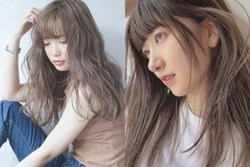 Màu tóc nâu trà sữa ánh khói quyến rũ mọi ánh nhìn