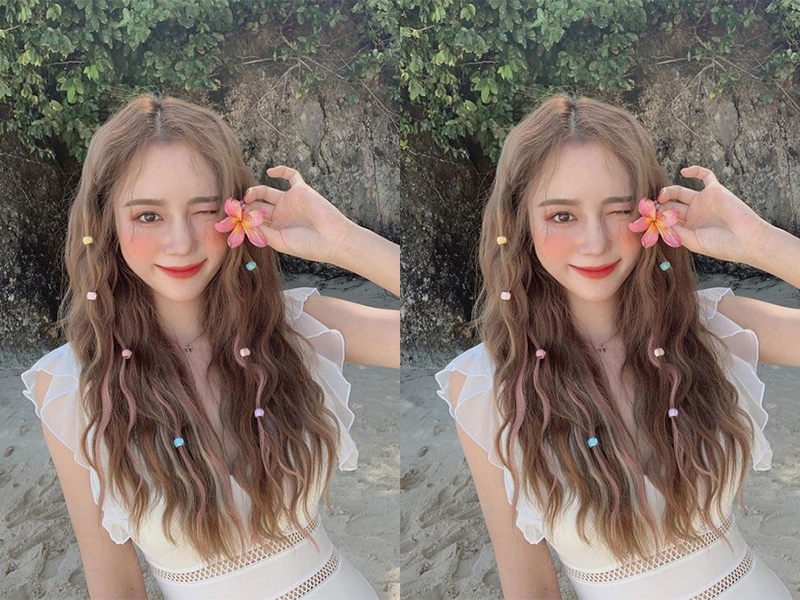 Màu nâu trà sữa caramel là sự lựa chọn hoàn hảo cho những cô nàng ngọt ngào