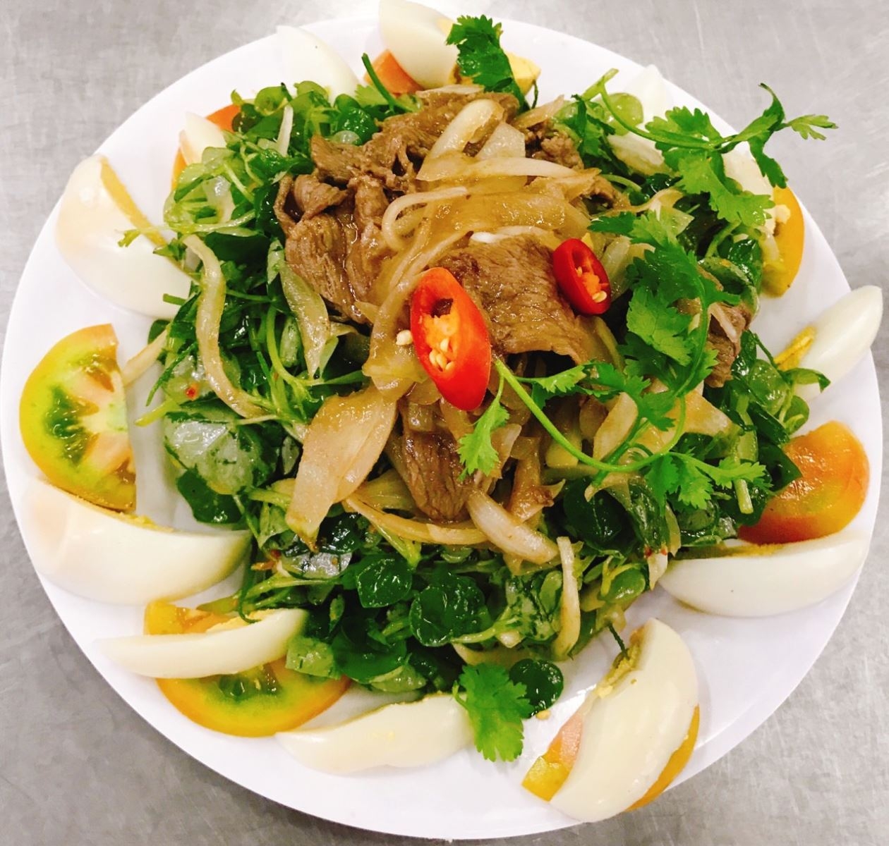 Gỏi rau càng cua