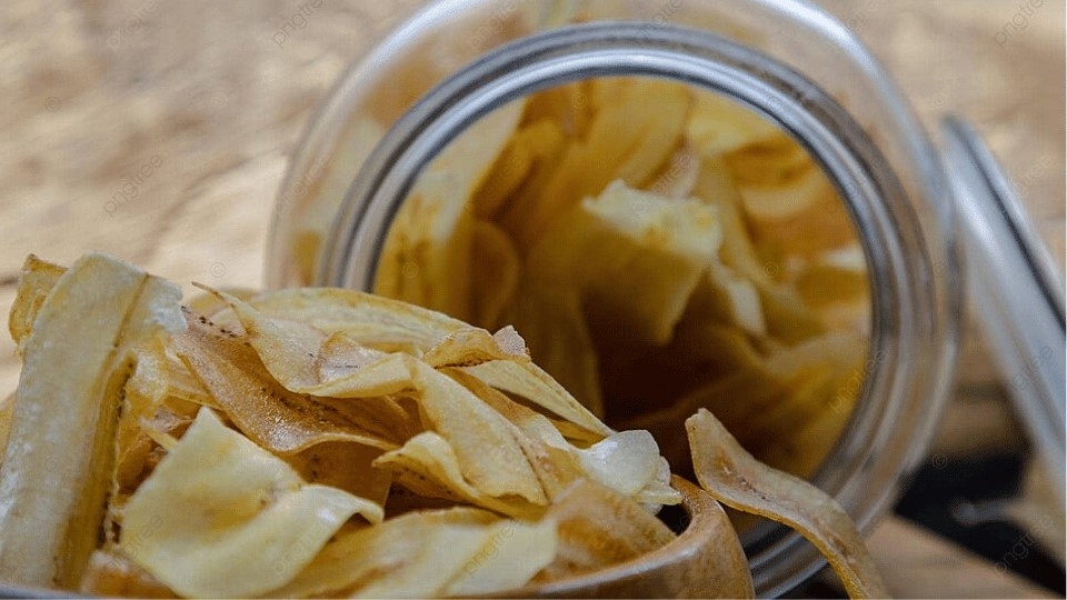 Bảo quản chuối chiên