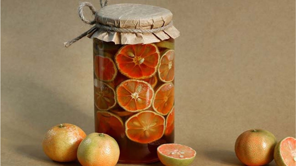 Thành phẩm chanh đào mật ong (cách 2)