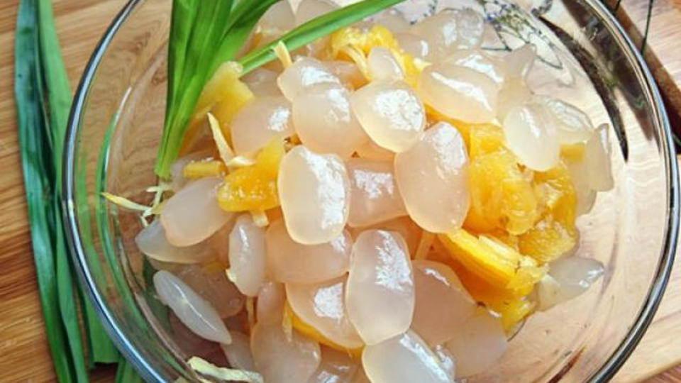 Hạt đác để kết hợp với các món tráng miệng