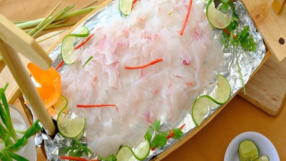 Gỏi cá song tái chanh