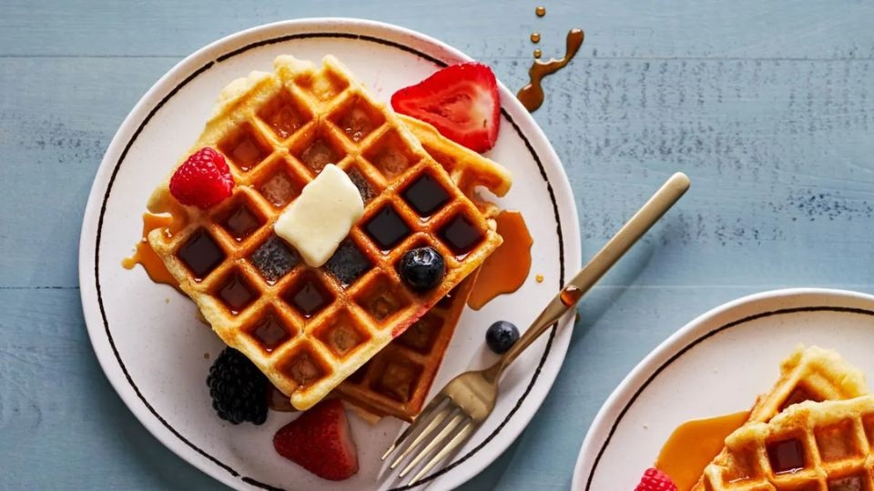 Bánh waffle yến mạch