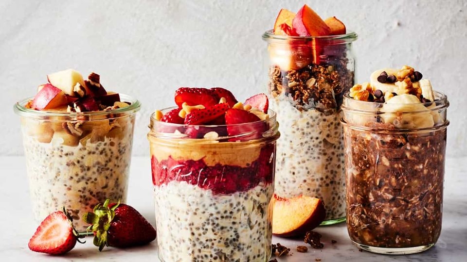 Yến mạch ngâm qua đêm