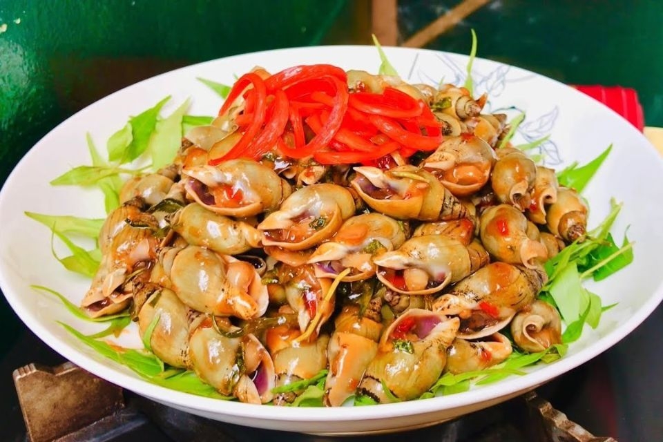 Ốc xào sả ớt 2