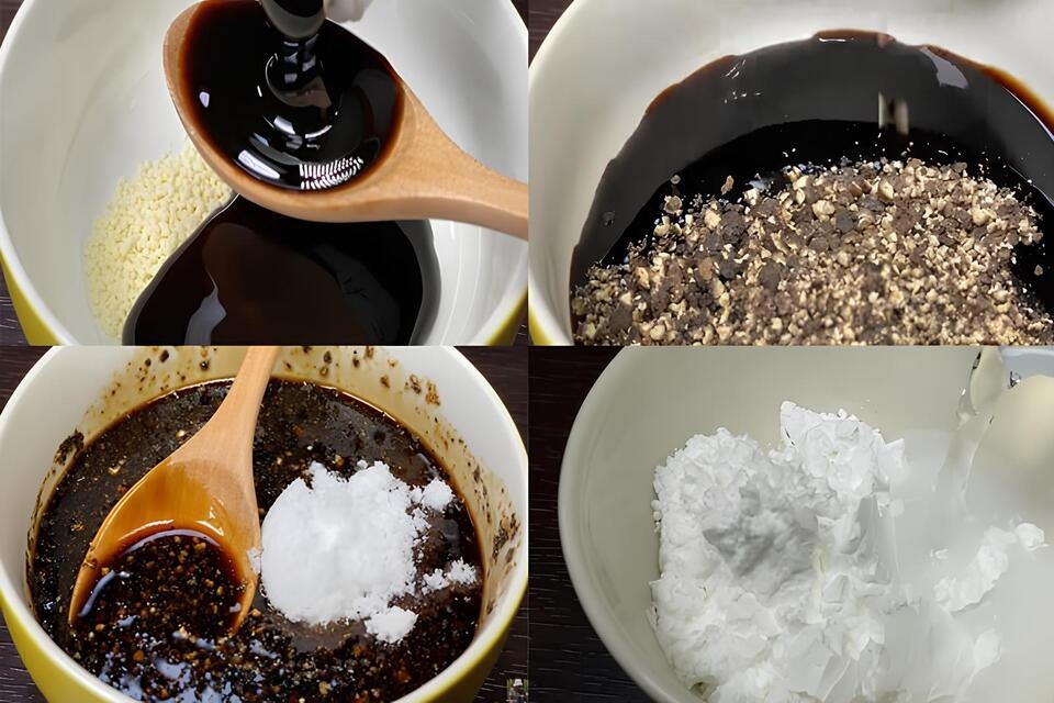 Nguyên liệu sơ chế trước khi bắt tay vào làm bò sốt tiêu đen