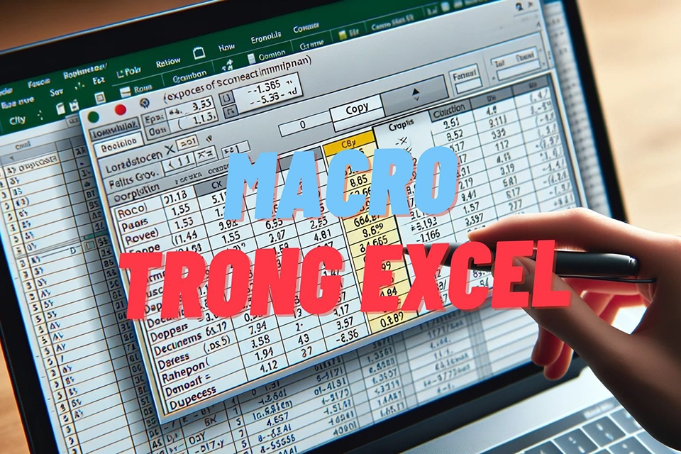 Macro Excel - Ảnh 01