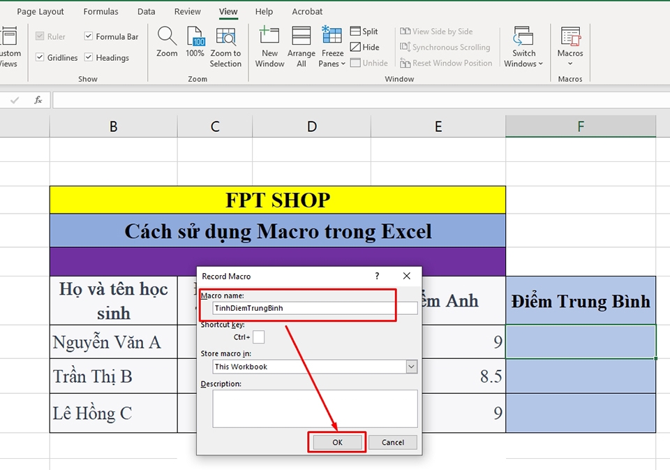 Macro Excel - Ảnh 08