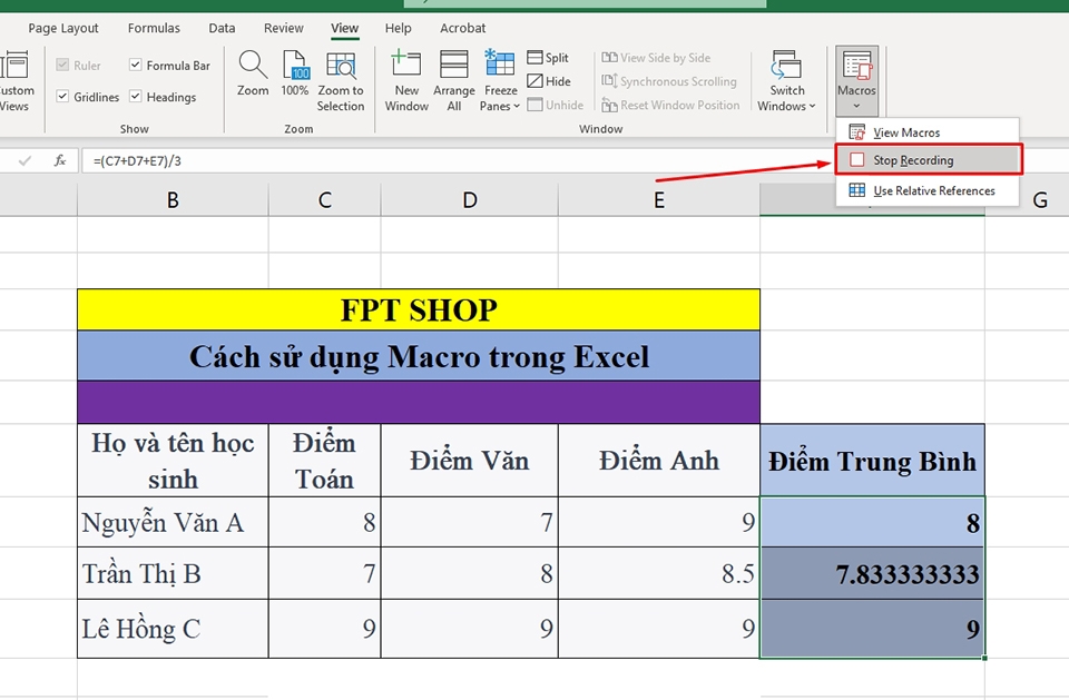 Macro Excel - Ảnh 11