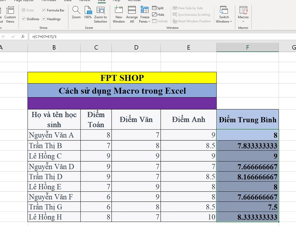 Macro Excel - Ảnh 13