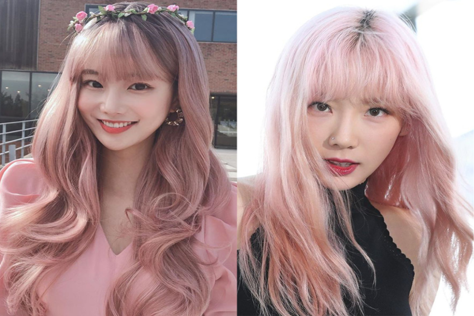 Nâu ánh hồng khói baby