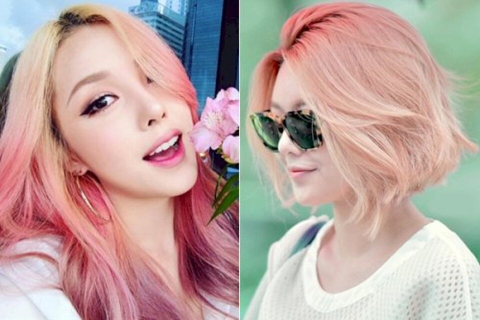 Nâu ánh hồng khói bạch kim