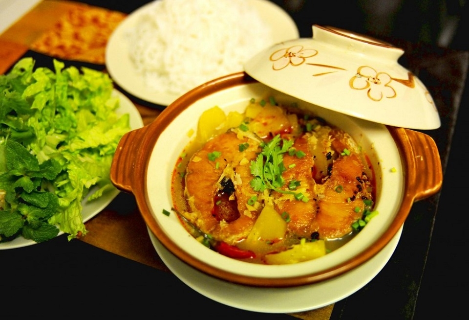 Món cá dứa kho thơm rất hấp dẫn