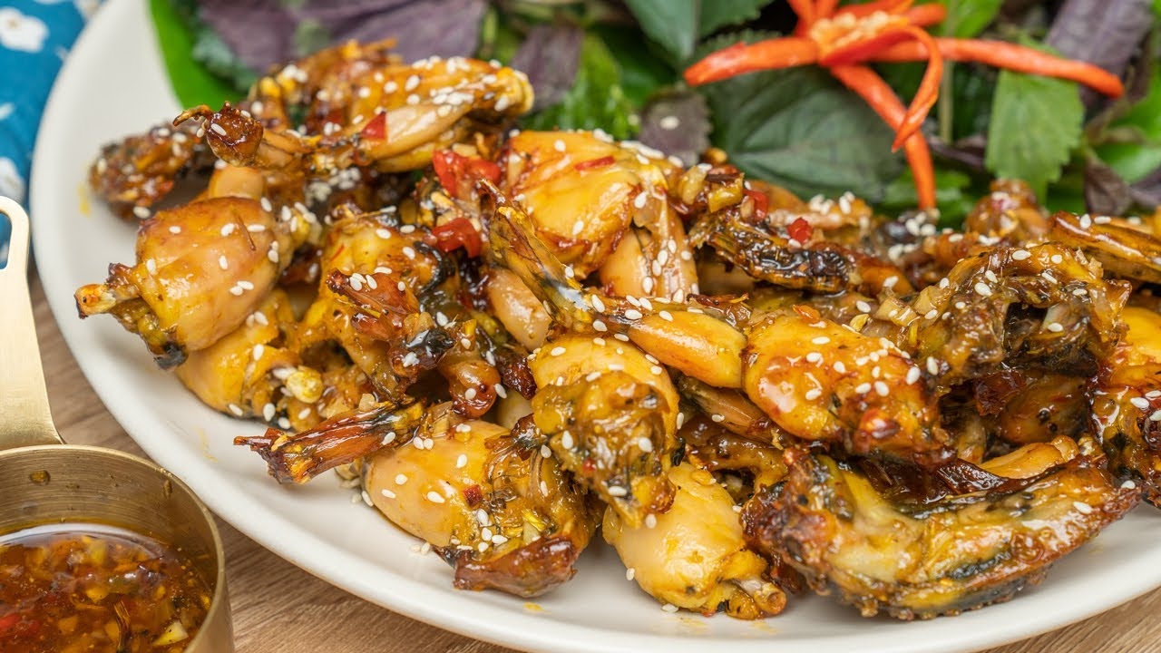 ếch chiên nước mắm 1