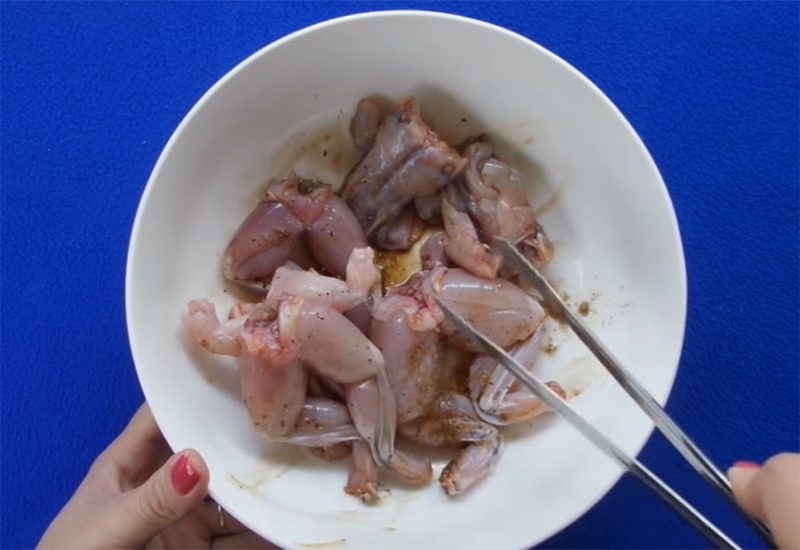 ếch chiên nước mắm 4