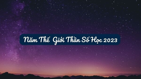 Những ảnh hưởng của năm thế giới 2023 tới năm cá nhân số 7