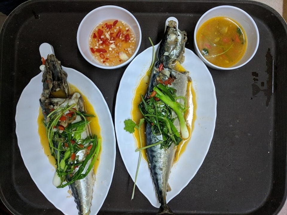 Món cá saba hấp ngon béo ngậy