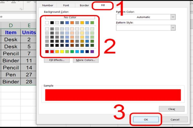 Chọn màu bạn muốn làm nổi bật sự khác biệt