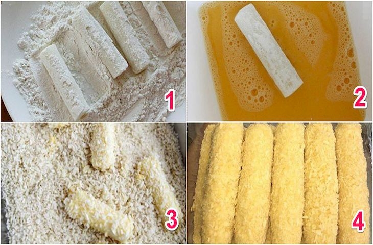 Làm phô mai que thơm ngon, béo ngậy và cực kỳ đơn giản tại nhà 4