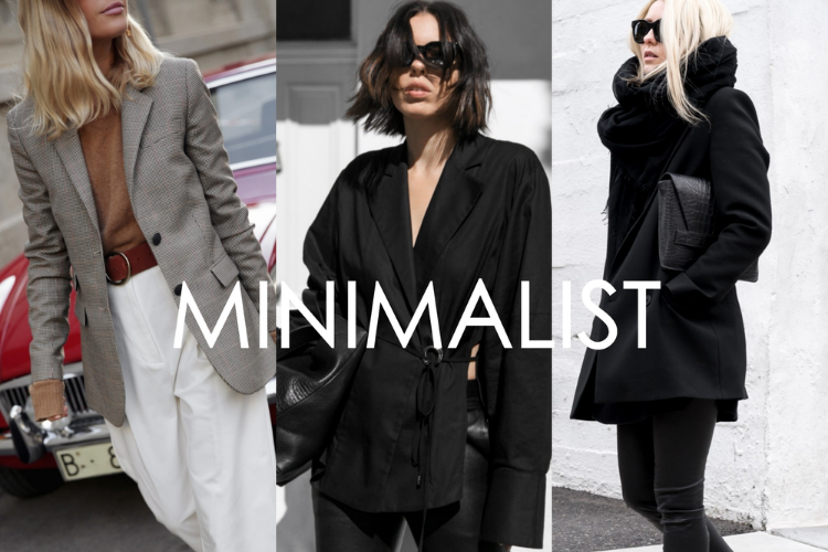 Phong cách thời trang tối giản (Minimalism)