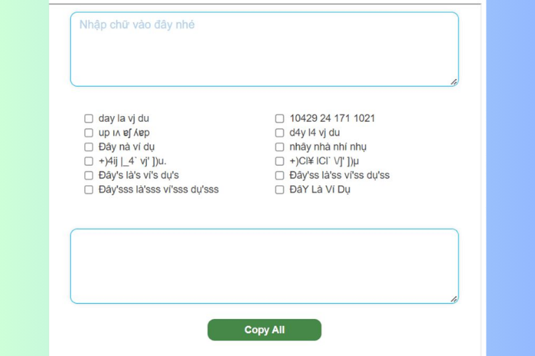 Công cụ quy đổi văn bạn dạng lịch sự Teencode