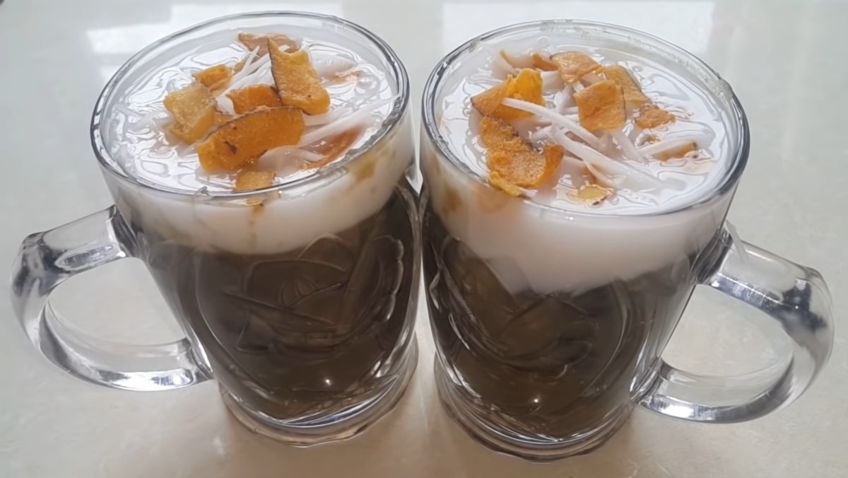 Món chè khoai lang đậu đen thơm ngon, bổ dưỡng