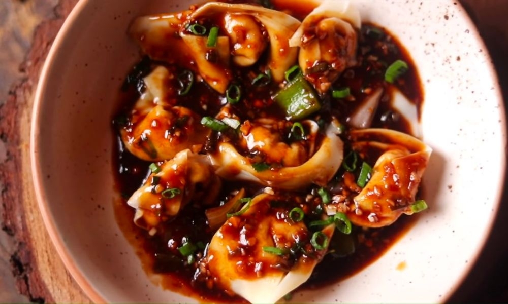 Hoành thánh nhân thịt gà bổ dưỡng