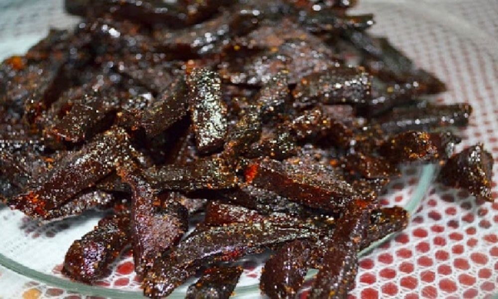 Khô bò đen lạ miệng
