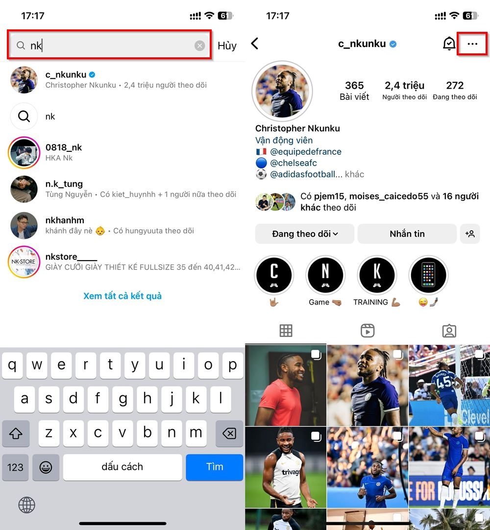 Cách lấy mã QR người khác trên Instagram 1