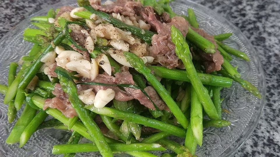 Món xào sau khi hoàn thành vô cùng hấp dẫn