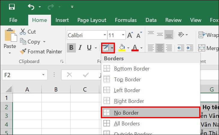 Tạo khung viền trong excel cực nhanh