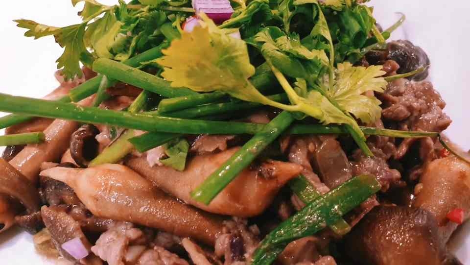 cách làm gà xào nấm 16