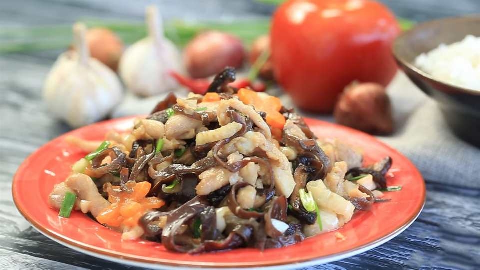 cách làm gà xào nấm 18