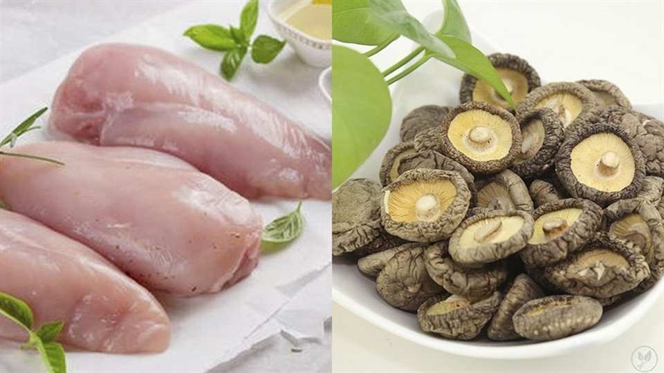 cách làm gà xào nấm 2