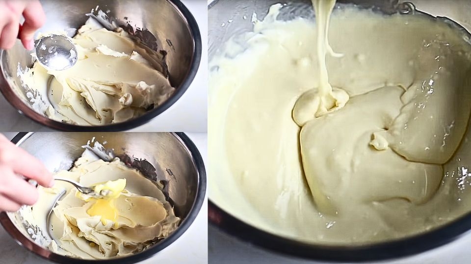 Chuẩn bị kem Tiramisu