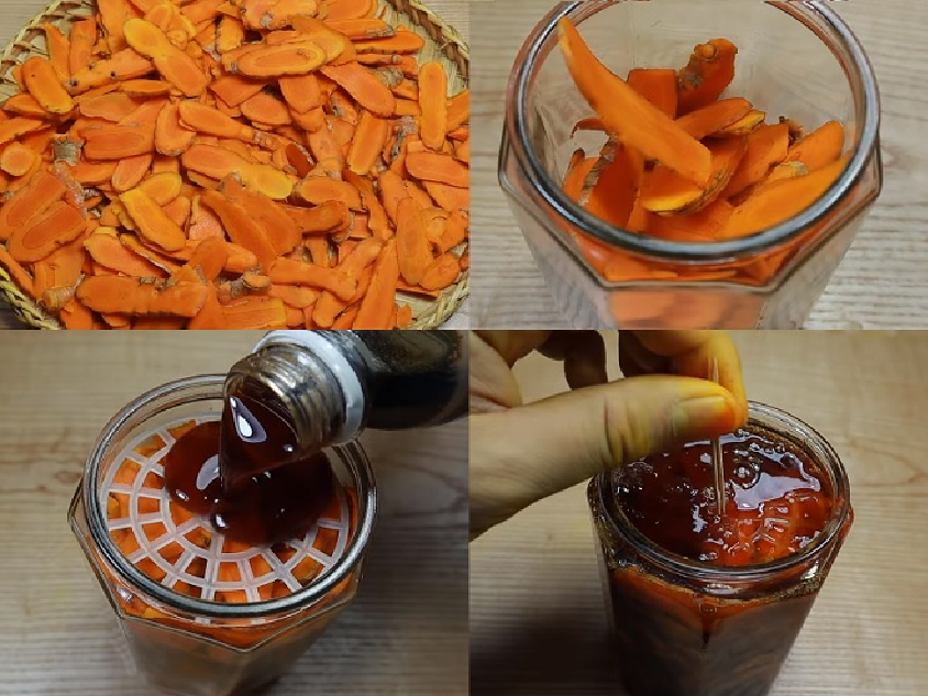 Làm nghệ ngâm mật ong thơm ngon và cực kỳ đơn giản ngay tại nhà 3