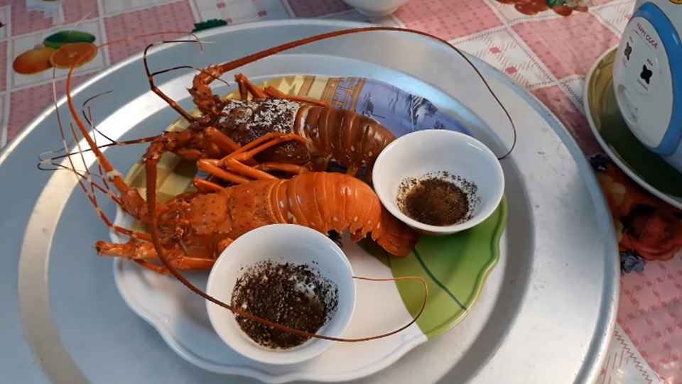 Thưởng thức món ăn đầy dinh dưỡng 