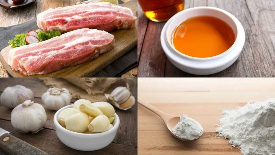 Chọn nguyên liệu cần thiết