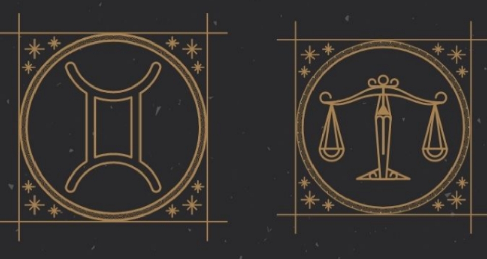 Nữ Thiên Bình và Song Tử nam