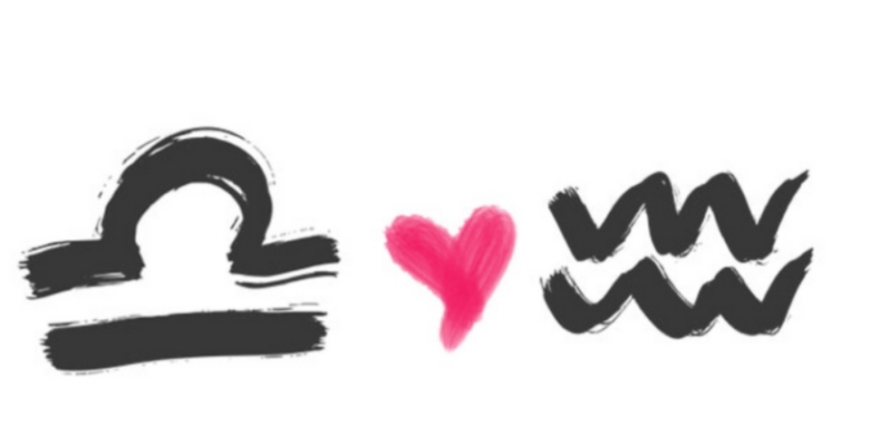 Nữ Thiên Bình và Bảo Bình nam