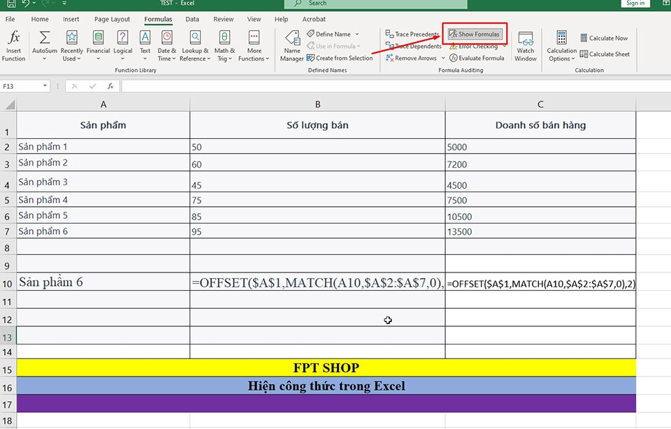 T ng h p 4 c ch hi n c ng th c trong excel ng nh t 2023